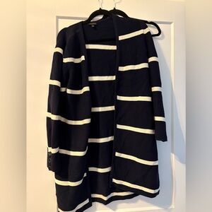 Talbots Cardigan Stripes